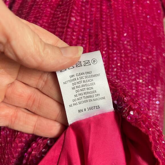 Retrofete x Revolve Ella Dress in Fuschia pink size small - Picture 11 of 13